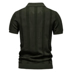 Polo Malla Cuello Vuelto Hombre | Punto Transpirable Informal | Tallas S-XXL | Tico Trendy