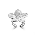Anillo Ticotrendy Giratorio | Flor de Loto Zirconia | Acero Inox Oro | Joyería Moda 2025