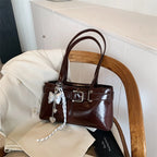 Bolso Hombro Diseño Hebilla Cinturón Lujo | Moda Versátil Tendencia Costa Rica