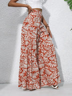 Pantalón Casual Estampado | Diseño Coreano Popular | Estilo Coreano Suelto