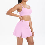 Conjunto Deportivo Yoga 2 Piezas | Ticotrendy Sujetador Shorts Mujer Estilo Fitness