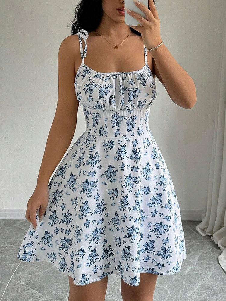 Vestido Elegante Floral | Tirantes Finos