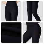 Leggings Piel Tiburón Shaping | Realce Glúteos Sin Costuras | Cintura Alta Sexy Fitness PV | Ticotrendy
