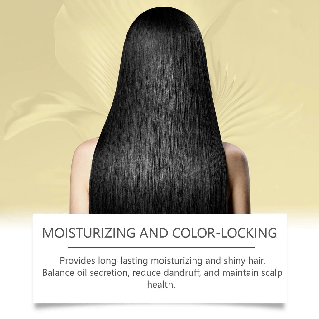 Champú para teñir el cabello con burbujas de plantas, tinte Natural para el cabello sin irritación, color gris, blanco a negro, coloración duradera, cuidado del cabello de estilo moderno