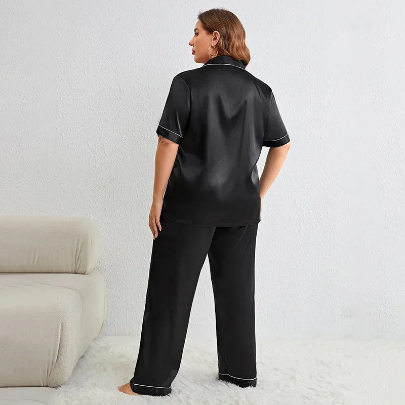 Conjunto de Pijama Sin Mangas | Talla Grande 5XL