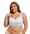 Sujetador Push-up Cierre Frontal | Sin Aros y Ajustable Tallas Grandes | Tico Trendy