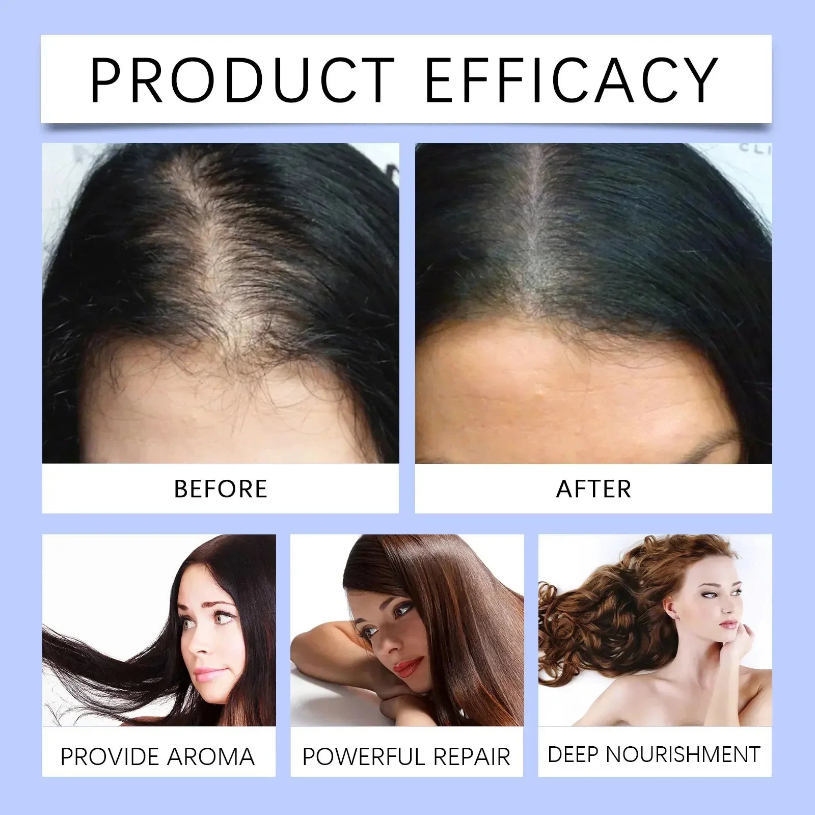 Cápsula mágica de vitamina para el cabello, aceite de queratina, restauración rápida del cabello, suave, brillante, hidratante profundo, productos para el cuidado del cabello del cuero cabelludo seco y rizado