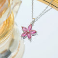 Collar Flor Minimalista Brillante | Dorado Y Plateado | Unisex | Ticotrendy