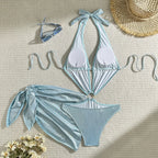 Bikini Brillante de Dos Piezas - Para Brillar en la Noche en la Playa