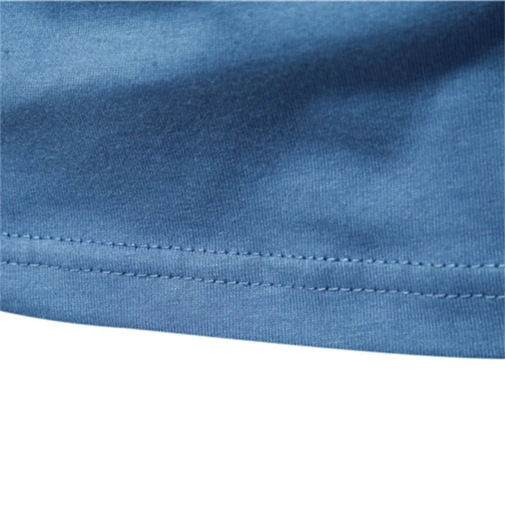 Camiseta Cuello Redondo Color Liso Hombre | Manga Larga Básica | Tallas XS-XXXL | Tico Trendy