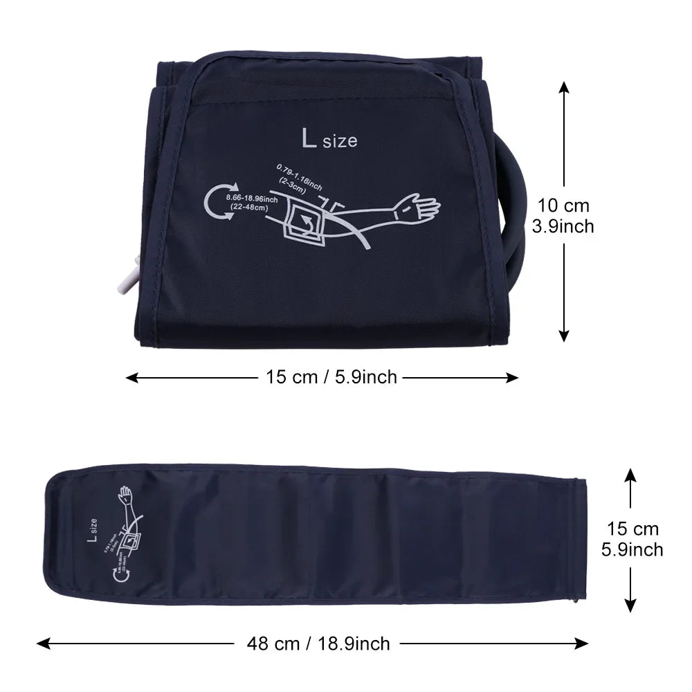 Manguito De Presión Arterial Adulto | Nailon Oxford Un Solo Tubo | Accesorios Monitores Salud