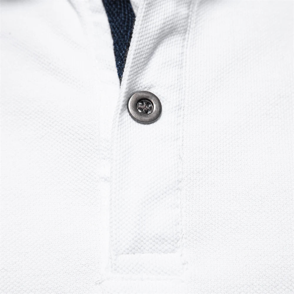 Polo Bordado Manga Corta Hombre | Algodón Verano | Tallas S-XXL | Tico Trendy