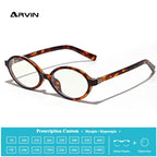 Gafas ARVIN Ovaladas Retro | Montura Pequeña Transparente | Miopía | Mujer