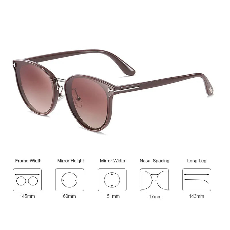 Gafas de Sol Caterside Polarizadas | Diseño Ojo de Gato de Lujo | Unisex