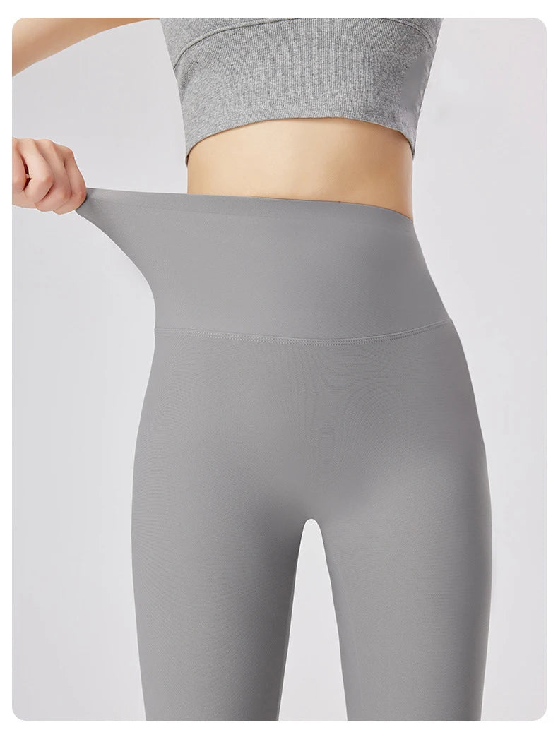 Leggings Piel Tiburón Shaping | Realce Glúteos Sin Costuras | Cintura Alta Sexy Fitness PV | Ticotrendy