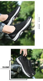 Mocasines Casuales Hombre | Malla Respirable Ligera Confort Estilo Tico | Talla Grande