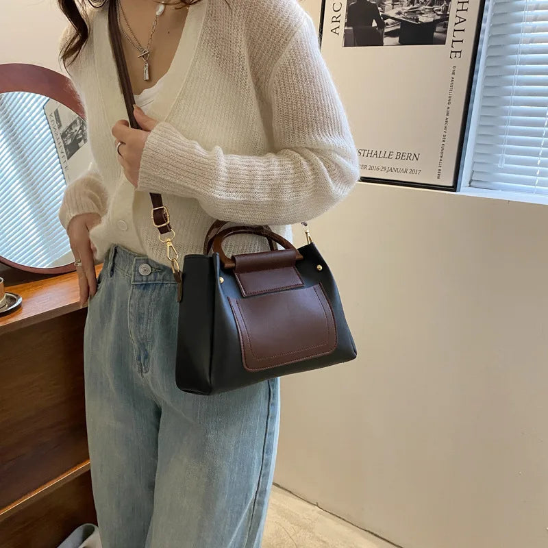 Bolso Hombro PU Mujer Boston Moda Casual Trabajo