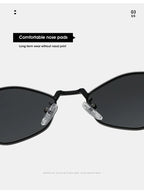 Gafas de Sol Punk UV400 para Mujer Viaje Moda Costa Rica