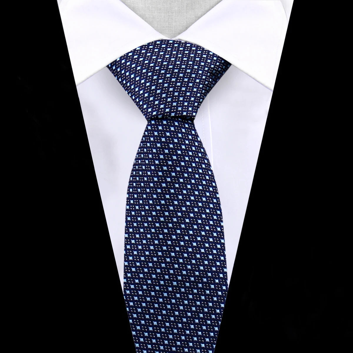 Corbata Jacquard De Poliéster Negocios Boda Accesorio De Moda