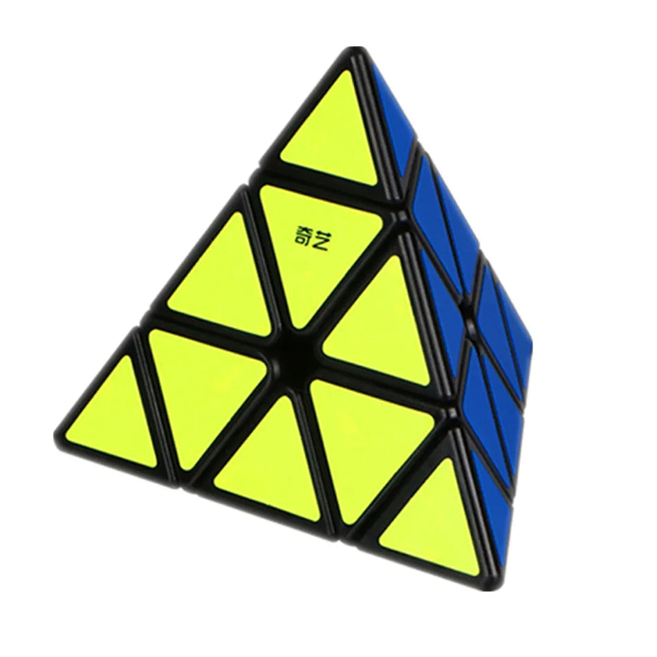 Cubo mágico Qiyi 2x2 3x3 4x4 5x5 6x6 pegatinas negras rompecabezas educativo Cubo mágico juguetes para niños regalo juguete Cubo mágico