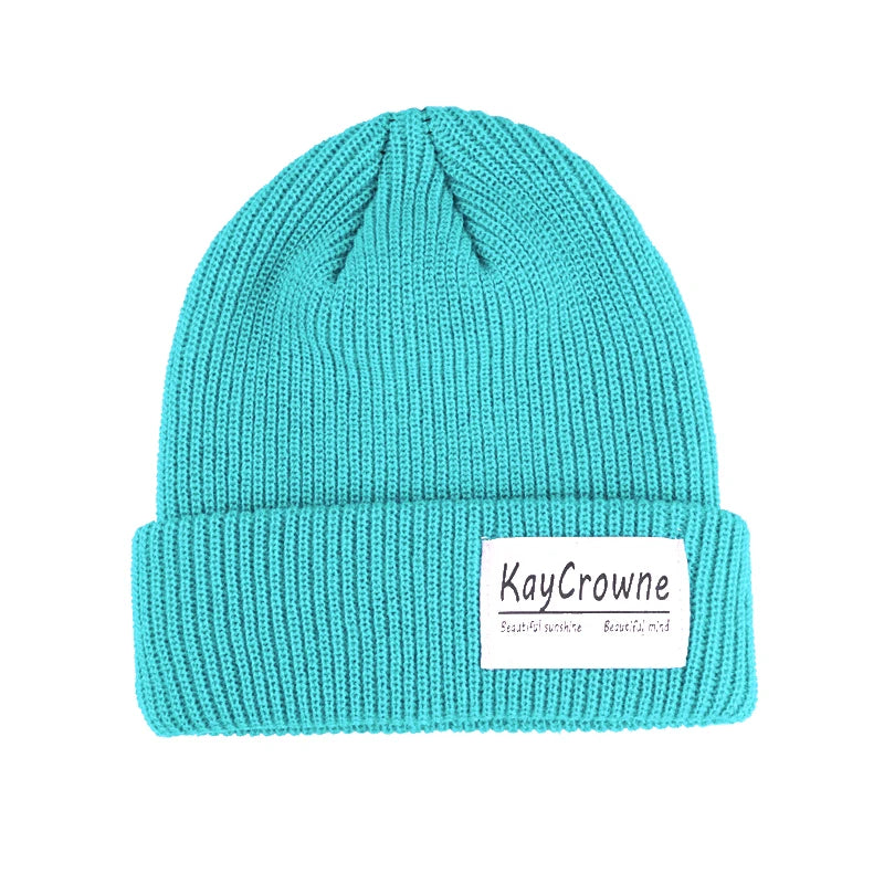 Gorro Punto Grueso Cálido Acrílico Térmico Invierno | Esquí Montar Casual Unisex