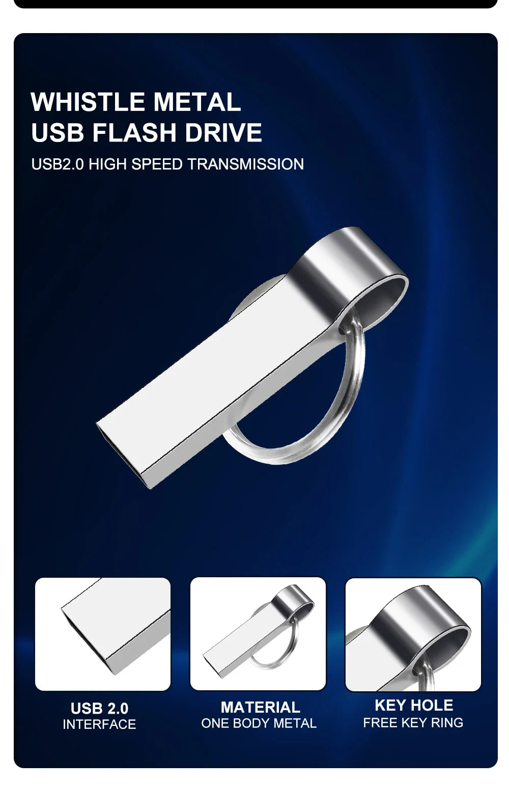 Memoria USB Mini Metal | Llavero USB 2.0 | Regalo Creativo | Ticotrendy