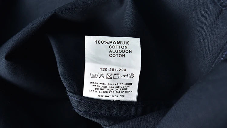Camisa Casual Hombre | Algodón Puro | Parches Tridimensionales | Manga Corta | Ticotrendy