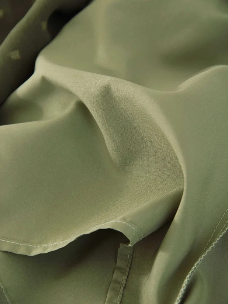 Minifalda Plisada de Gasa | Con Volantes y Pantalones Cortos Internos