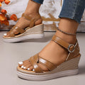 Sandalias de Plataforma con Cuña | Mujer | Verano 2025