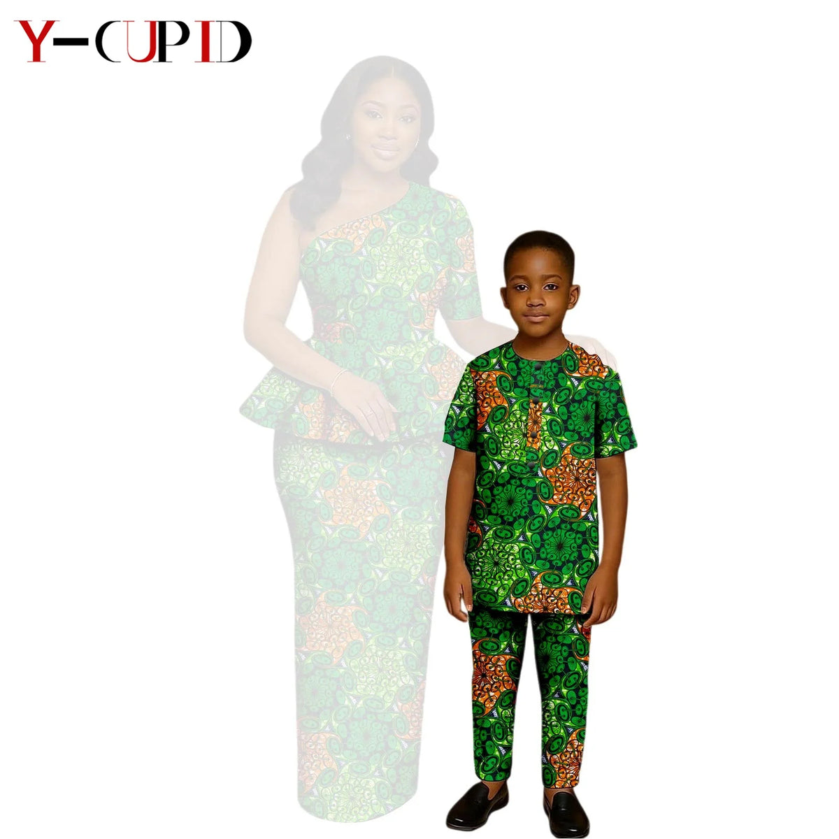 Vestido y Conjunto Dashiki Madre e Hijo | Tico Trendy