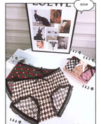 Bragas con Volantes y Lazo Floral | Talla Grande