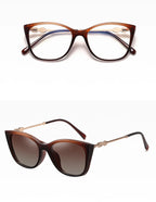 Gafas con Clip Magnético Anti Luz Azul Polarizadas