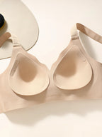 Sujetador Talla Grande Sin Costuras | Push-up Copa Completa | Tirantes Anchos 4 Corchetes | Tico Trendy