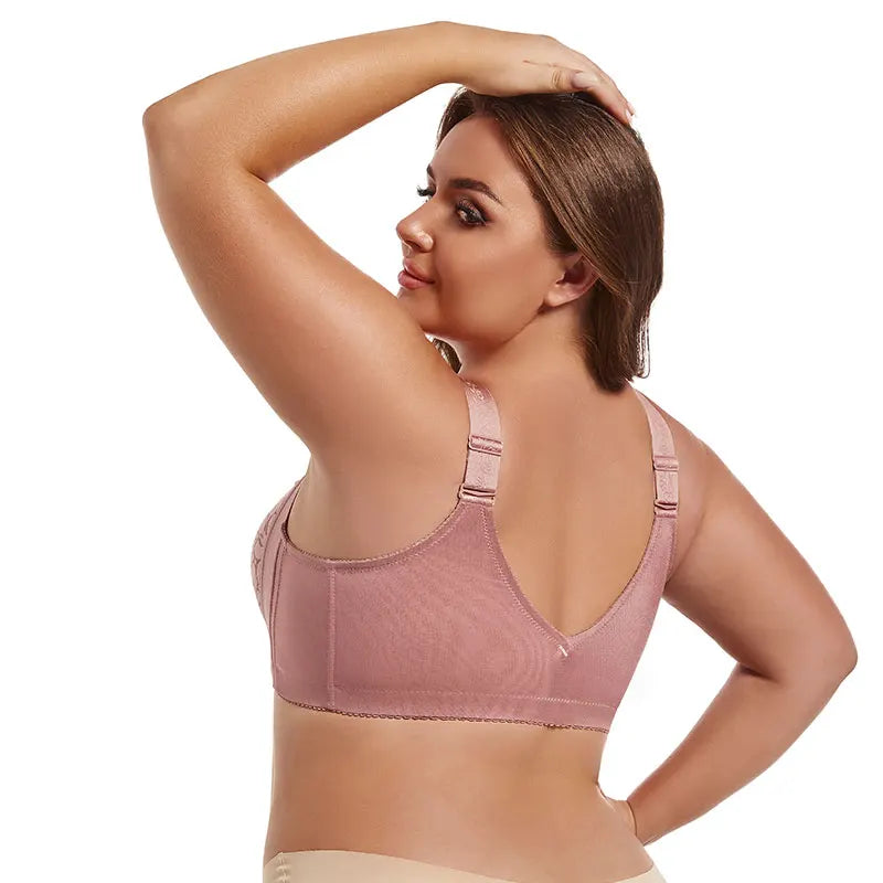 Sujetador Push-up Cierre Frontal | Sin Aros y Ajustable Tallas Grandes | Tico Trendy