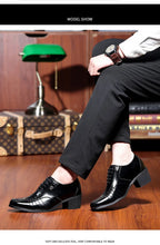 Zapatos Oxford Hombre Charol Elegantes Punta Puntiaguda Fiesta Boda | Alta Calidad