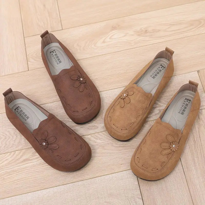 Mocasines sin Cordones | Felpa Sintética | Suela Blanda Antideslizante | Primavera 2025