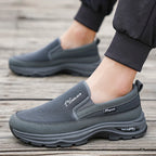 Mocasines Lona Hombre 2025 ∣ Sin Cordones ∣ Suela Gruesa Ligera