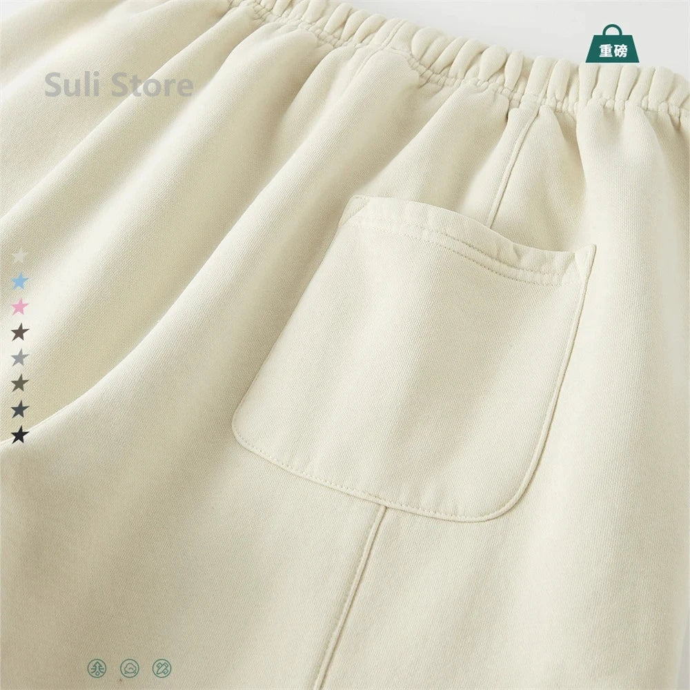 Jogger Polar 355GSM Lavado | Unisex Suelto Retro | Pantalón Chándal Cálido | Invierno 2025 | Ticotrendy