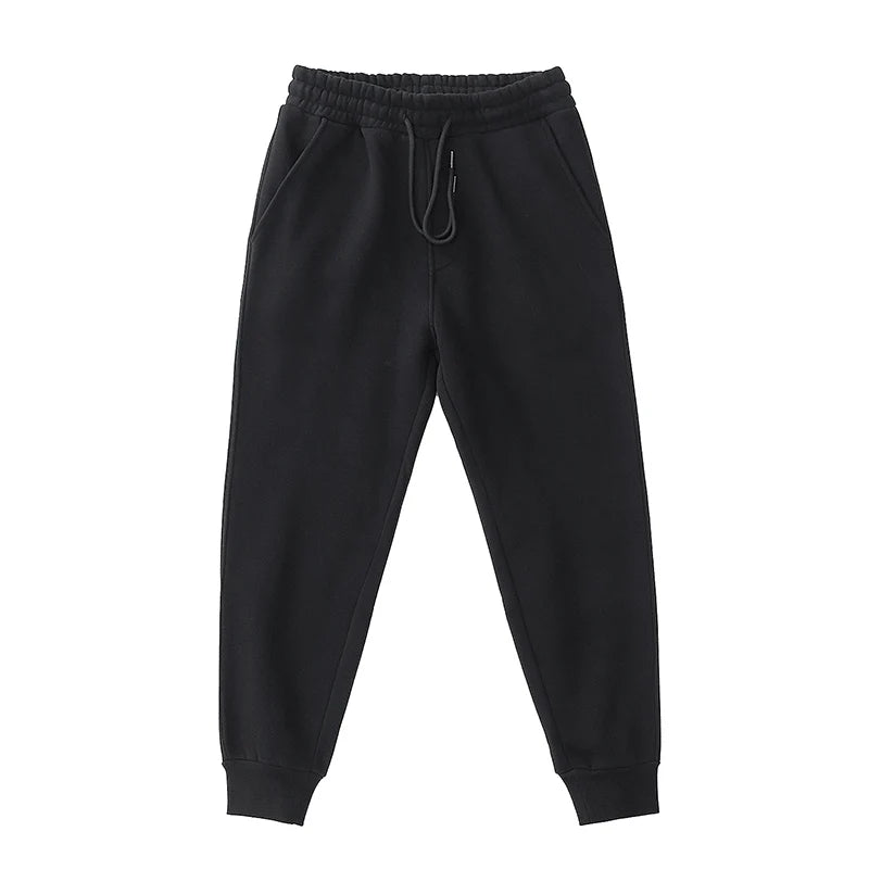 Jogger 420G Forro Polar | Lana Cordero | Gris Claro Cálido | Deportivo Invierno