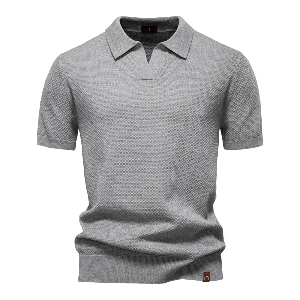 Polo Transpirable Elástico Hombre | Manga Corta Ligero Verano | Tallas S-XXL | Tico Trendy