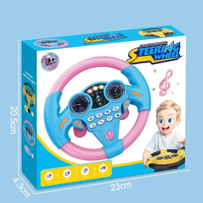 Volante De Juguete Simulador | Sonidos Y Luces | Regalo Infantil | Ticotrendy