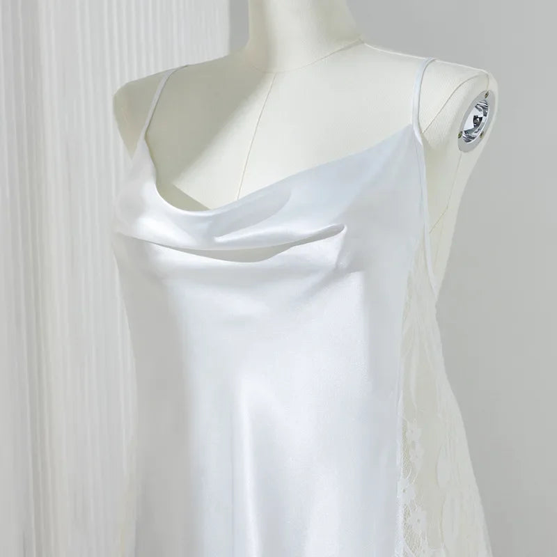 Camisón con Encaje de Retazos | Talla Grande
