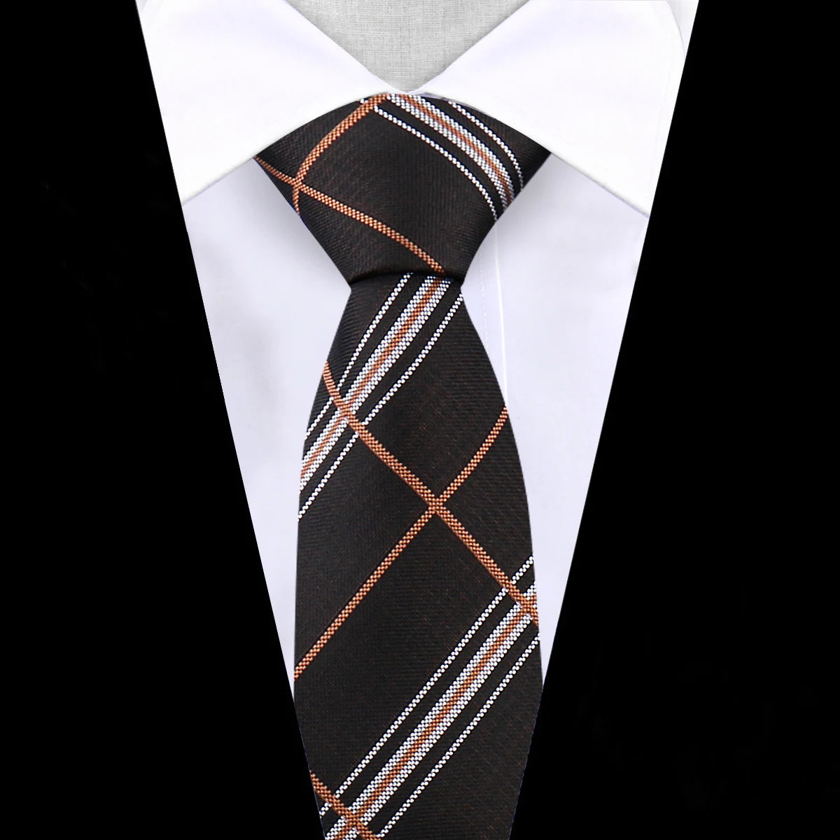 Corbata Jacquard De Poliéster Negocios Boda Accesorio De Moda