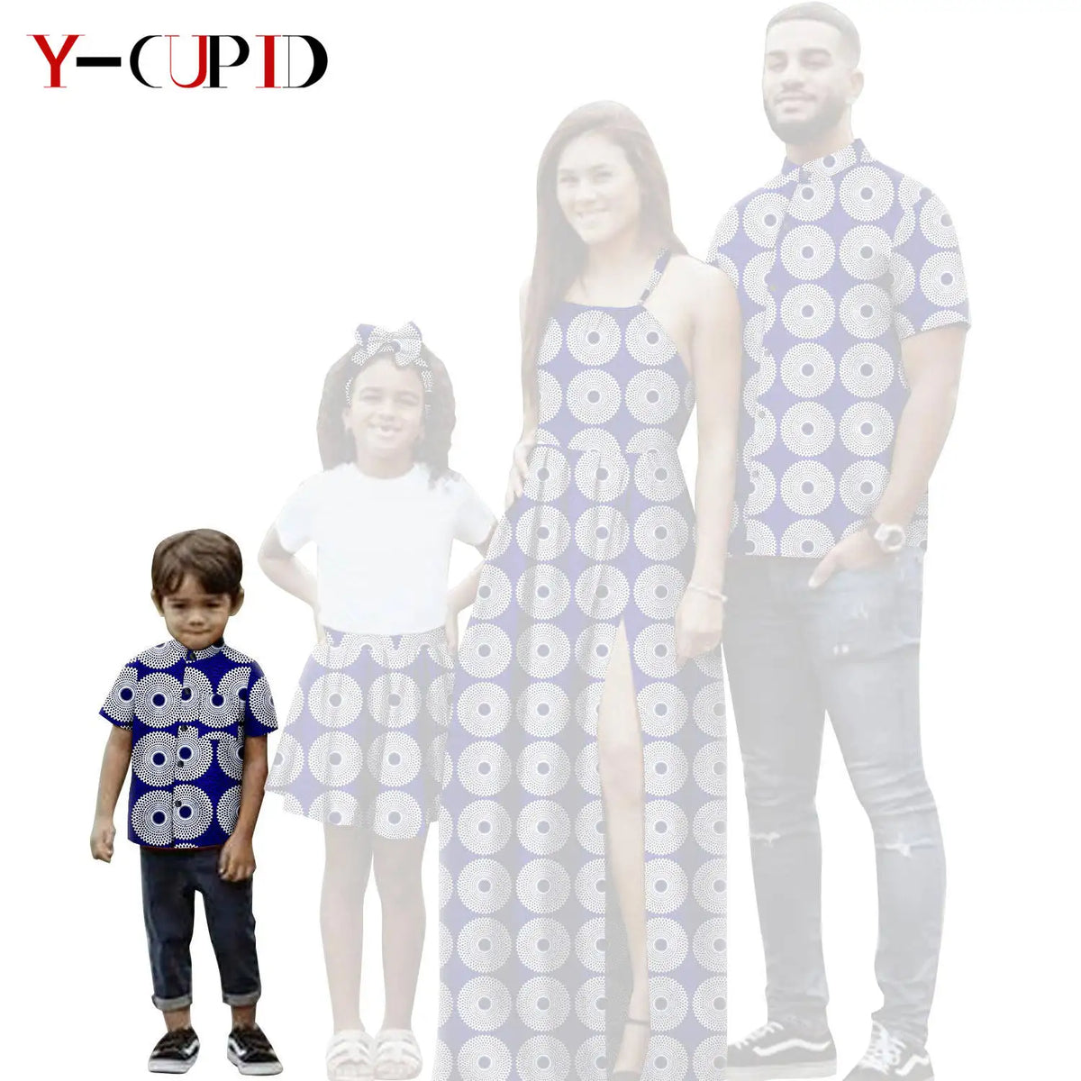 Vestido Sexy y Camisa Dashiki Familiar | Tico Trendy