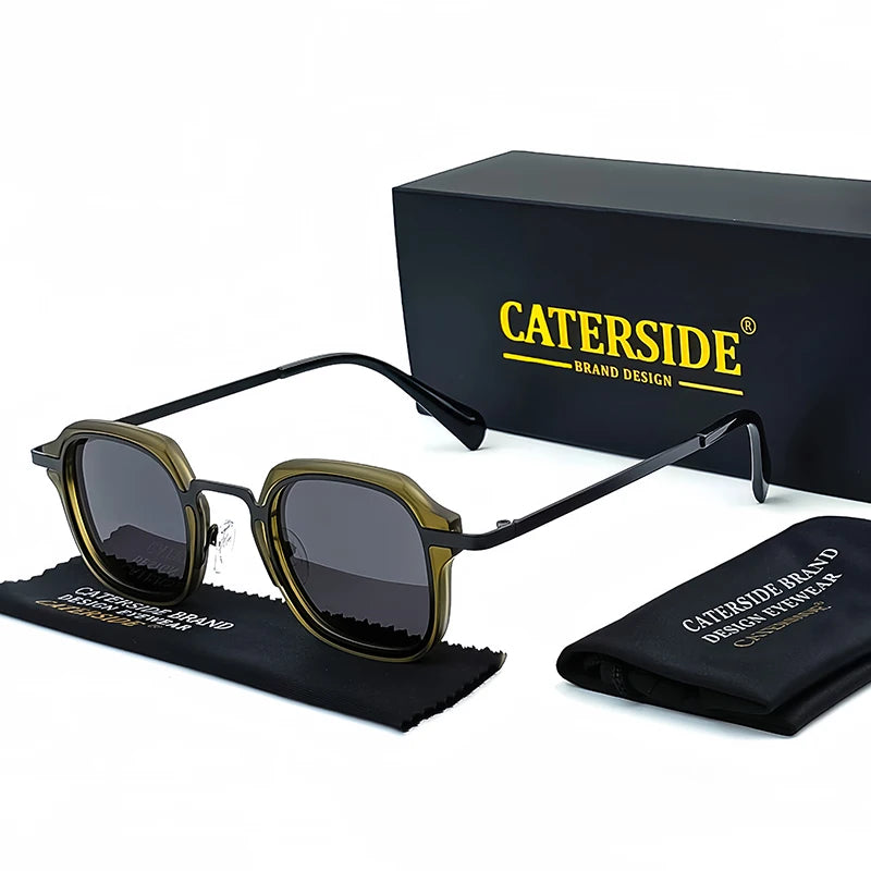 Gafas de Sol Polarizadas Caterside | Estilo Retro Punk | Cuadradas y UV400