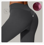 Pantalones de Yoga VEQKING | Pliegues Invisibles y Cintura Alta | Levanta Glúteos y Secado Rápido | Tico Trendy