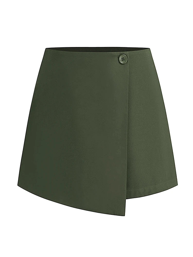 Mini Falda-Shorts Asimétrica | Estilo Elegante | Mujer