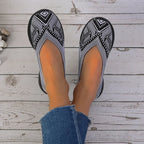 Mocasines ZOKI a Rayas | Punto Transpirable | Sin Cordones | Suela Suave Antideslizante