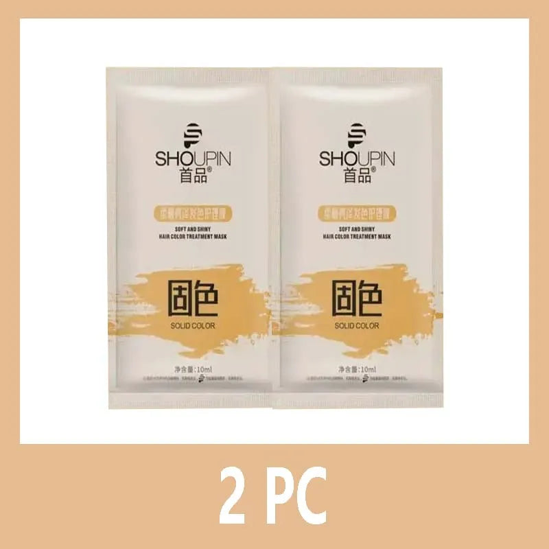 Mascarilla para el cabello con bloqueo mágico, blanqueador de cabello rubio, amarillo, elimina el lino, efecto Color gris plateado, champú para el cabello antioloros de latón