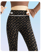 Leggings Piel Tiburón Estrellas | Impresión Cielo Elástico | Cintura Alta Correr Yoga P-O | Ticotrendy